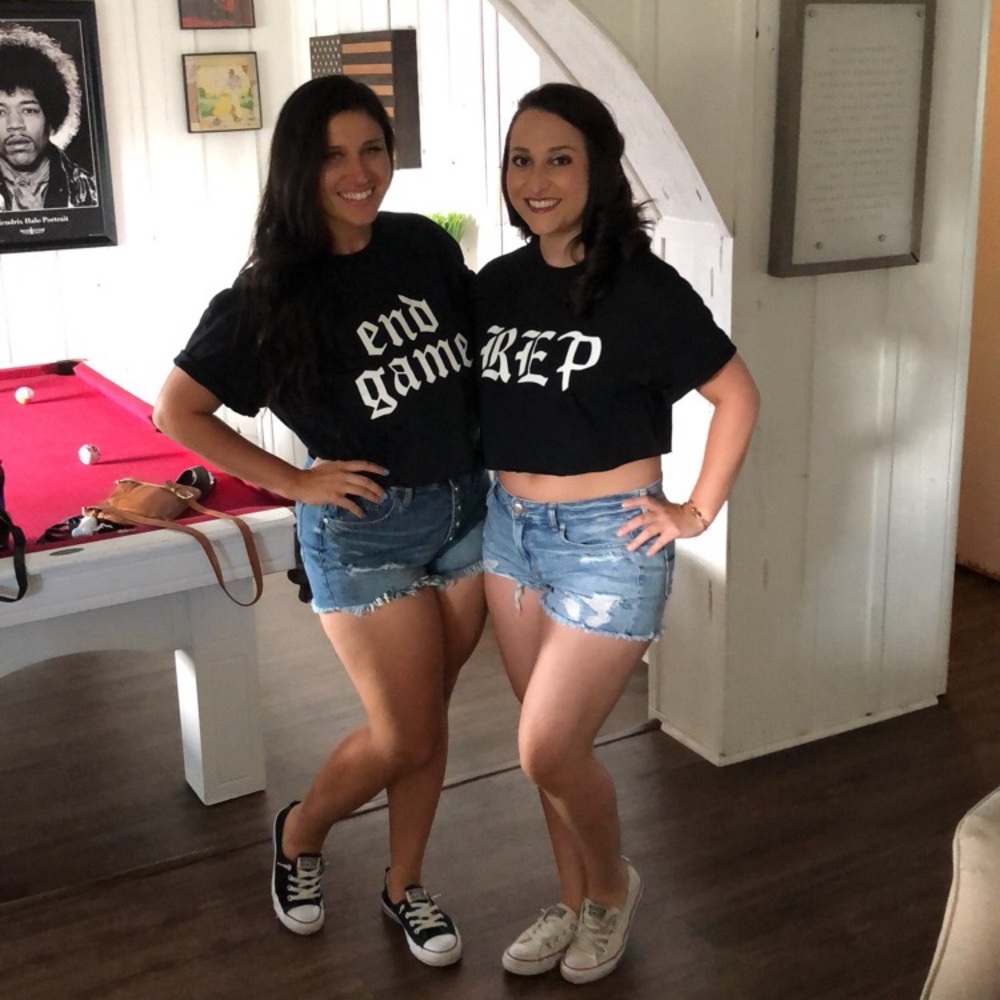 Taylor Swift end game shirt cropped